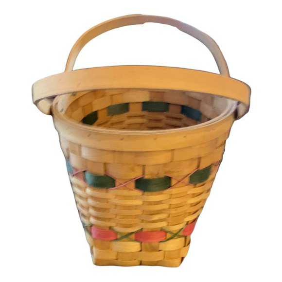 Vintage Christmas Collection Season Greetings Basket - Picture 2 of 4